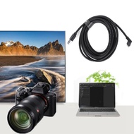 3meters USB Camera Connection Computer Data Cable Type-C Bend For A7RIV