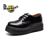 Dr. 1461 Quad Air Wair Unisex Martin Boots Martens Crusty Models Leather Thick Bottom Shoes