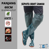 Sepatu sawah panjang / sepatu bots panjang pria sawah / sepatu but pria panjang / sepatu sawah / sep