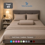 [ANTI-SLIDE] FULL RUBBER BEDSHEET WITH ANTI-SLIDE 40CM HEIGHT