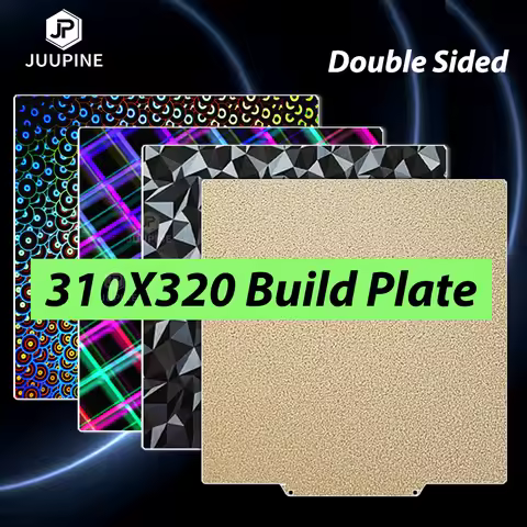 310x320 Build Plate Pei sheet PEO H5H Heat Bed Double Side Spring Steel Sheet 310x320 Sheet For Ende