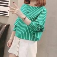 Batwing Striped/ Top Batwing Stripe/ Batwing Blouse
