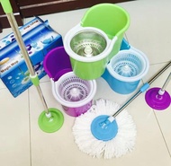 Alat Pel Praktis Magic Mop Q2 Spin Mop 613/ alat pel set