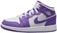 Air Jordan 1 Mid GS Purple Venom/White Size 4