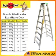 Sumo King / Strongman Aluminium Ladder Double Sided Ladder / Single Sided Ladder / Multipurpose- Tan