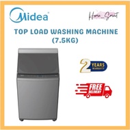 Midea MA100W75/GK/E - 7.5Kg Top Load Washer [FREE 4.5L Air Fryer]