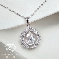 ［Real Moissanite］Can Pass Diamond Test 18K Gold Buddha's Light Pear-Shaped Necklace Pendant MNG072 M