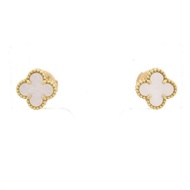 Van Cleef & Arpels Cleef&Arpels Lee Earrings Pearl K18YG Direct from Japan Secondhand