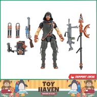 [sgstock] Fortnite Legendary Series Seeker 6-inch Highly Detailed Figure with Harvesting Tools, Weapons, and Back Bling.