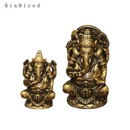 [Homyl1] SiaBiced Elephant Buddha Statue Hindu Elephant God Statue Collection Decorative Sculpture