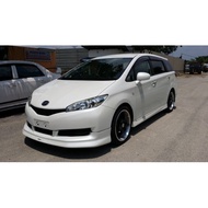 Toyota Wish 2014 Modellista ( Body Kit , Bodykit , Skirt , Skirting , Lip ) With Oem Paint