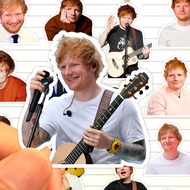 Ed Sheeran Stickers HD Waterproof British Popular Music Male Singer Ed Sheeran Collection Decorative