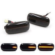 2pcs Sequential Blinker Side Marker Light For Audi A3 S3 8P A4 S4 RS4 B6 B7 B8 A6 S6 RS6 C5 C7 Car A