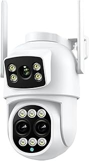 9MP 4K HD WiFi IP Camera Outdoor 8X Zoom Dual Screens 6MP PTZ Wifi Surveillance Camera Auto Tracking