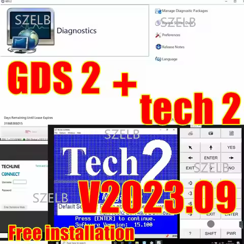 Newest GDS2 and TECH2 MDI SOFTWARE V2023.09 FOR G-M MDI GDS 2 AND TECH 2 Download install and activa