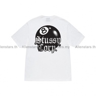 STUSSY 8 BALL CORP. T-SHIRT WHITE