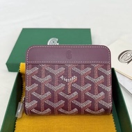 Goyard 酒紅色MATIGNON PM零錢包
