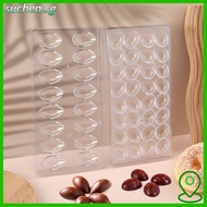 SUCHENSG Chocolate Mold, Handmade Transparent Sphere Chocolate Tools,  DIY Plastic Bar Mould Confect