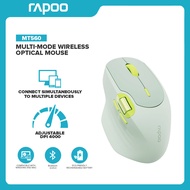 Rapoo MT560 คีย์บอร์ดไร้สาย หลายโหมด บลูทูธ น้ำหนักเบา คีย์บอร์ดเกมเมอร์ อเนกประสงค์ สำหรับออฟฟิศและ