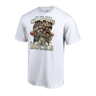 Milwaukee bucks final champion 2021 caricature tshirt