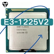 Xeon E3 1225 v2 E3-1225v2 3.2GHz Quad-Core Thread 8M 77W LGA 1155 for B75 Motherboard SM3F