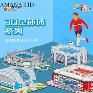 Amanah.id FOAM FOOTBALL Puzzle Toy 3D Football Puzzle/ 3D Foam Paper/ Large Size