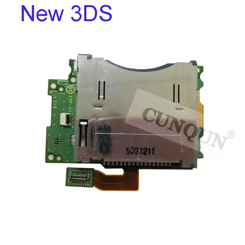 Original SD Card Slot Socket Module with Board for New 3DS for Nintend New 3DS Game Console Replacem