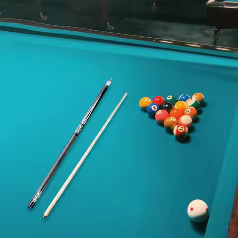 Pool Cue American Billiard Cue Black Eight Final Two Sections 9mm Tip Chinese Black Eight Ball Snook