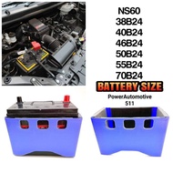 NS60 NS60S NS60LS NS60R B24R B24L 38B24 40B24 46B24 50B24 55B25 70B24 Car Battery Protection Cover / Cover Battery Ns60