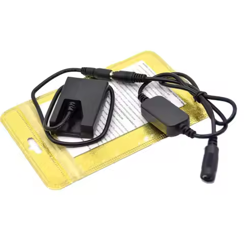12V-24V Step-down Charger Power Cable EH-5A+EP-5 DC Coupler EN-EL9 ENEL9 Dummy Battery For Nikon D40