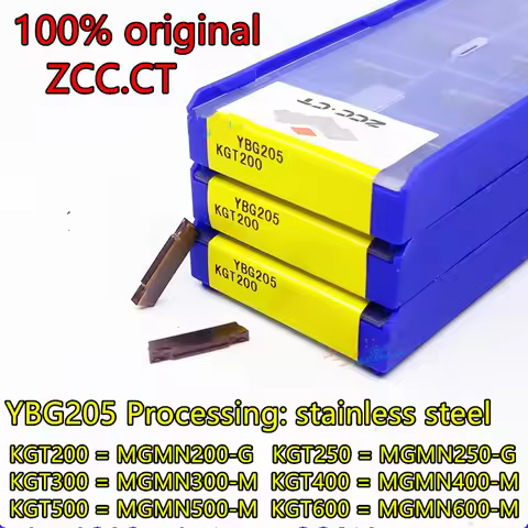 MGMN PC9030 KGT200 KGT250 KGT300 KGT400 KGT500 KGT600 YBG205 100% original ZCC.CT Carbide insert Pro