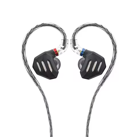 FiiO FH7S High-Performance Hybrid Technology IEM Earbuds with 3.5/4.4mm Plug