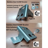 Motorcycle IU OBU bracket / ERP bracket for Side mirror & basket mount