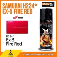 SAMURAI H224* Ex-5 Fire Red Honda Motorcycle Colour 400ML