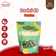 Dodol 69 - Pandan Flavored Dodol, Premium Souvenir, Garut Specialty, Soft & Legit