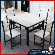 DFYCOOL dining table set/set table and chairs dining/dining table wood (COD)