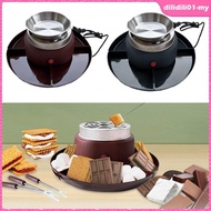 [DilidilidaMY] Smores Kit Melt Fondue Pot Electric Smores Maker for Family Christmas Indoor