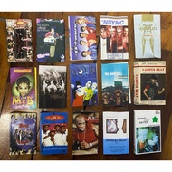Inlay ONLY for for Cassette Tape - Nsync / Aiza Seguerra / Madonna / Michael V / Spandau Ballet