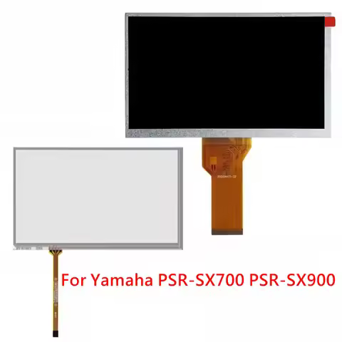 New 7 inch Touch Screen Panel Digitizer LCD Display Glass Sensor For Yamaha PSR-SX700 PSR-SX900 PSR