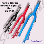 Fork/folding Bike Fork/Seli 20inch Disc Platinum