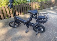 Jetson 黑色摺疊電動單車