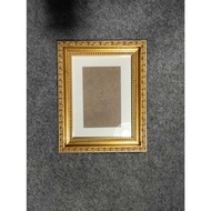 S.a.Frame | / Photo Frame 6R Carved Gold Wood Frame/4R