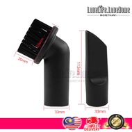 2 in 1 Flat Round Brush Vacuum Cleaner (33mm)