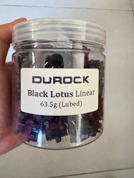 DUROCK 黑蓮機械軸63.5g 80粒 電競鍵盤軸體