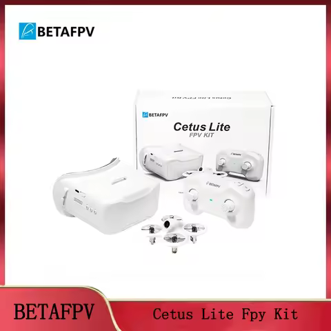 BETAFPV Cetus Lite FPV Kit: RC Quadcopter with 716-19000KV Brushed Motor, 25mW VTX & BT2.0 300mAh 1S