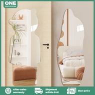 Acrylic mirror sticker wall self-adhesive mirror full-body dressing mirror