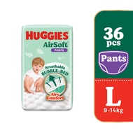 HUGGIES AirSoft Pants Diapers L 36s