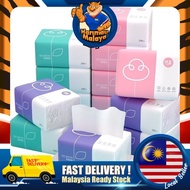 HM 3 Types of Bamboo Tissue/ Soft Facial Tissue/ Plant Baby Tissue Paper Towel 4 Layer 60/80/320 Pul