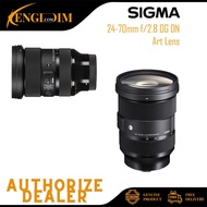 Sigma 24-70mm f/2.8 DG DN Art Lens (SIGMA MALAYSIA 2 YEARS WARRANTY)