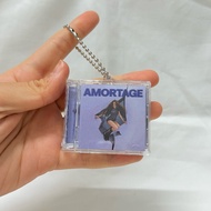 JiSoo - Amortage Album Mini CD Keychain with NFC